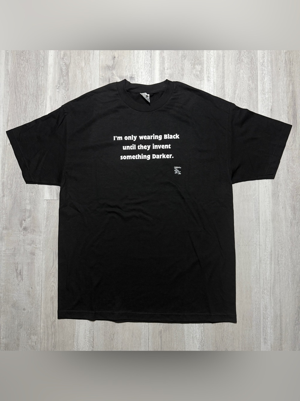 23.5x32 | 2000s I’m Only Wearing Black Until They Invent Something Darker Tshirt